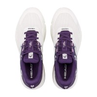 Zapatillas Head Motion Team 1.5 Padel Blanco Purpura Mujer
