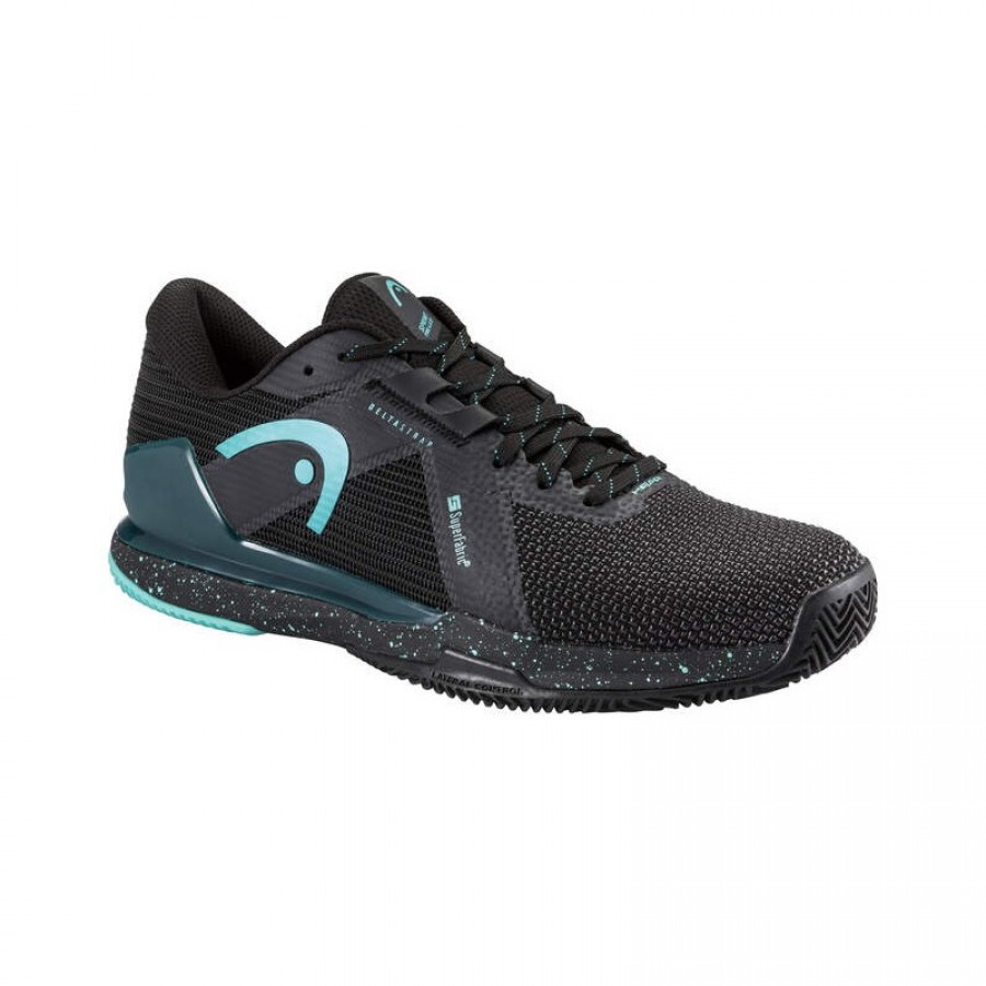 Zapatillas Head Sprint Pro 4.0 SF Clay Negro Turquesa