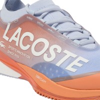 Tênis Lacoste AG-LT25 Lite Clay Blue Laranja