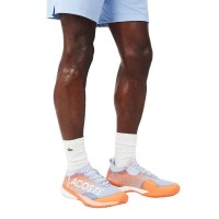 Tênis Lacoste AG-LT25 Lite Clay Blue Laranja