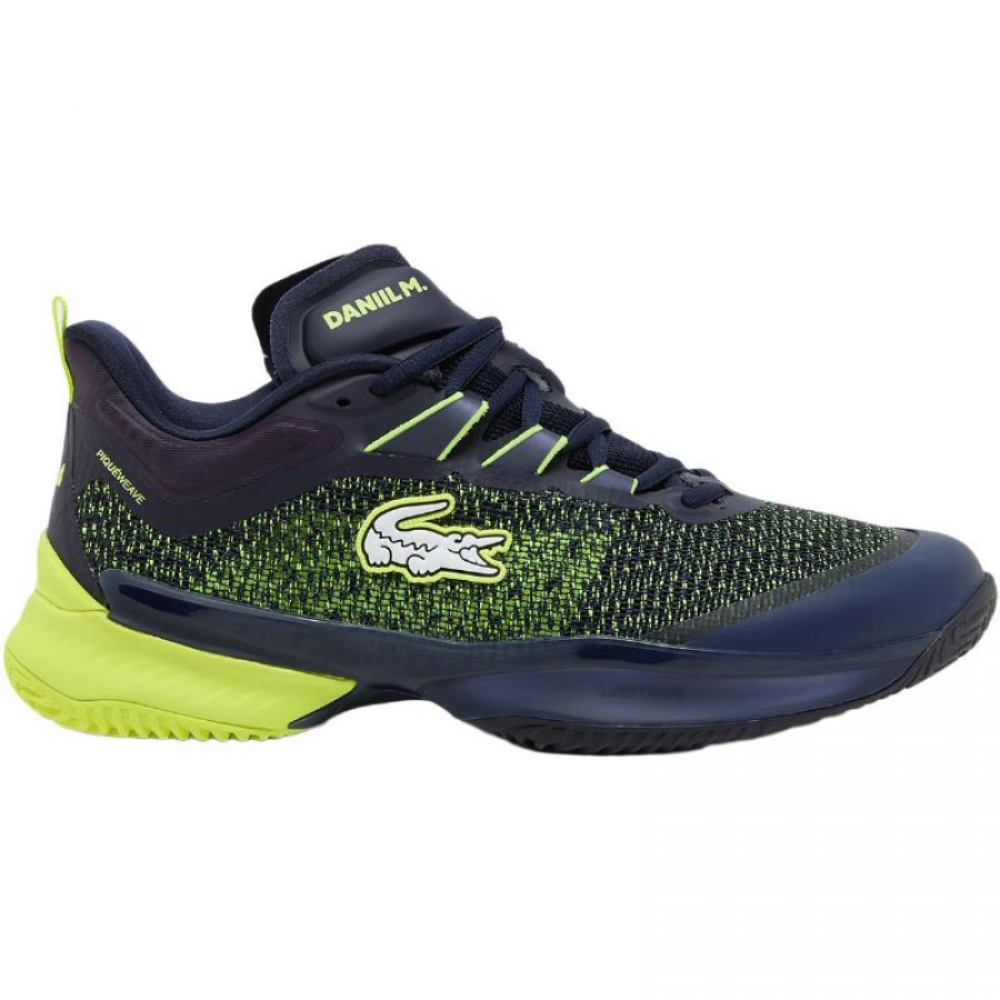 Zapatillas Lacoste Daniil Medvedev AG-LT23 Ultra Clay Marino Amarillo