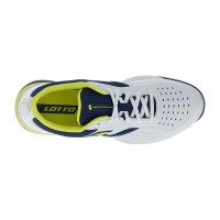 Sneakers Lotto Superrapida 400 IV White Yellow Acid Blue Denim  Offer + Cheap