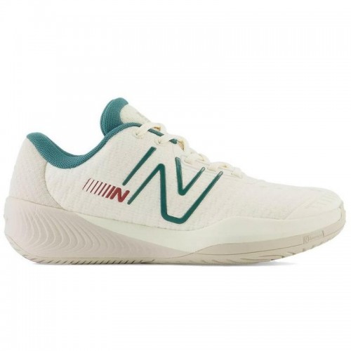 Zapatillas New Balance Pile à Combustible 996V5 Blanco Verde Mujer