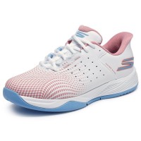 Skechers Viper Court Reload White Pink Women''s Sneakers