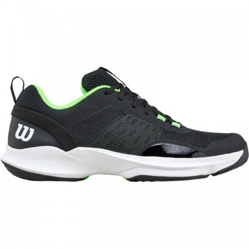 Zapatillas Wilson Hurakn Pro V2 Negro Blanco Verde