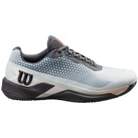 Wilson Rush Pro 4.0 Shift Clay Shoes Ivory Blue Orange  Offer + Cheap