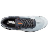 Wilson Rush Pro 4.0 Shift Clay Shoes Ivory Blue Orange  Offer + Cheap