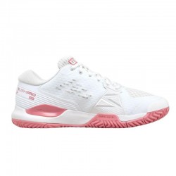 Wilson Rush Pro Ace White Pink Junior Sneakers