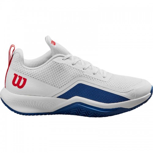 Zapatillas Wilson Rush Pro Lite Blanco Azul Rojo
